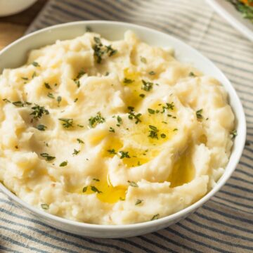 Homemade Thanksgiving Mashed Potatoes