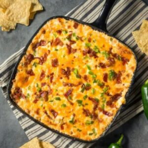 Jalapeno popper dip.