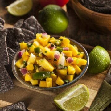 Fresh Homemade Mango Salsa