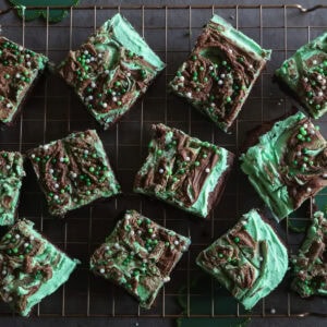 Grasshopper bars on a wire rack.