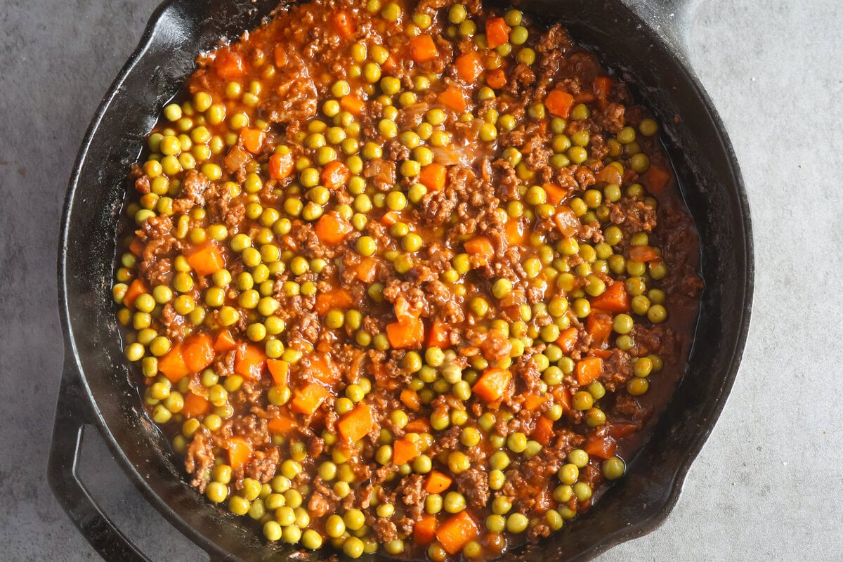 Filling for the Guinness Cottage Pie
