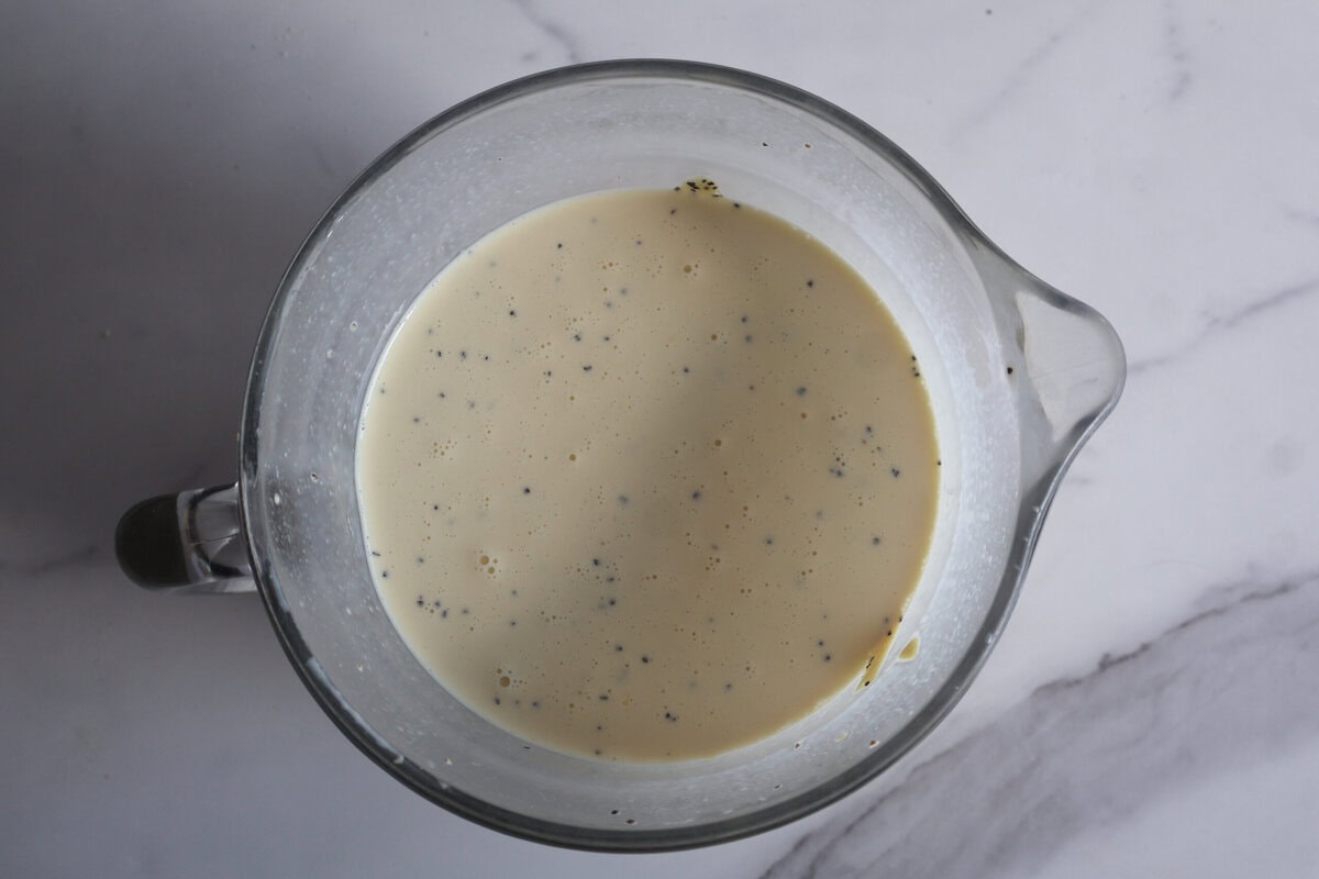 custard Filling for the quiche