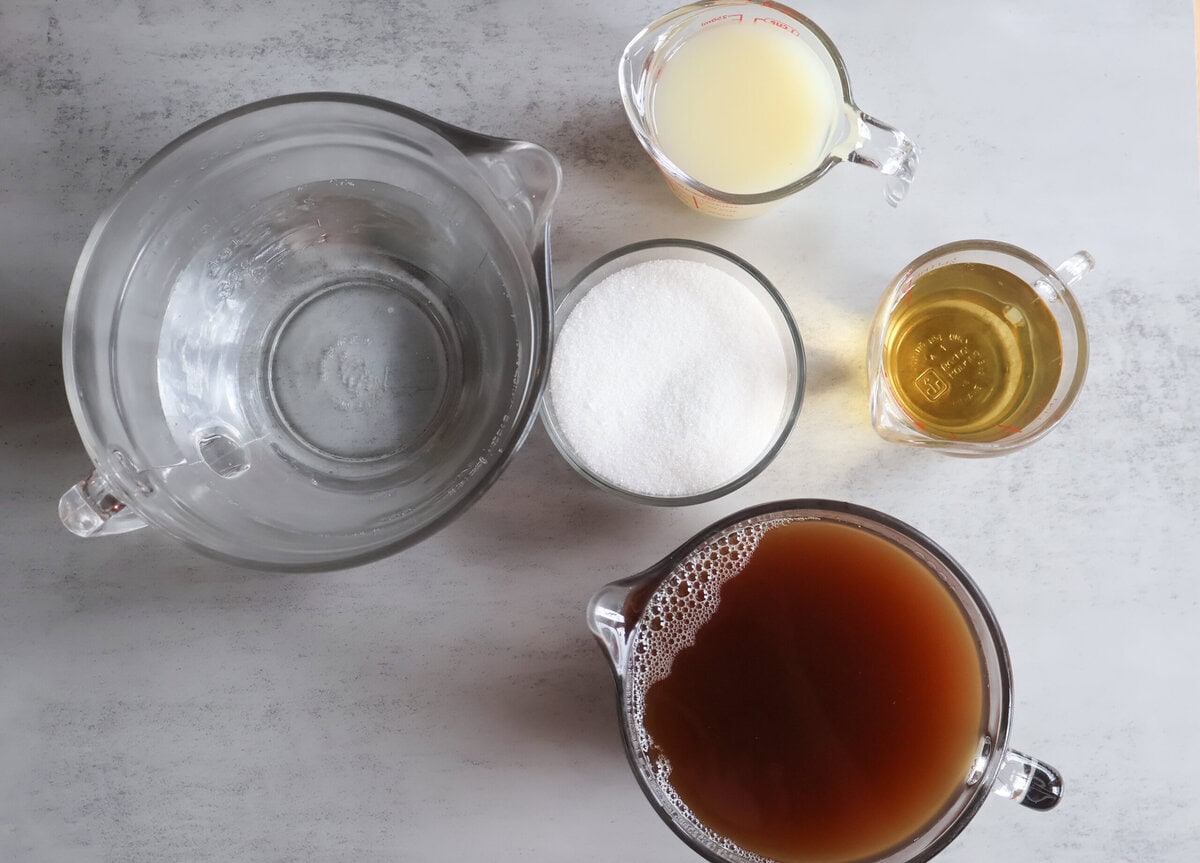 Ingredients for Summertime cooler.