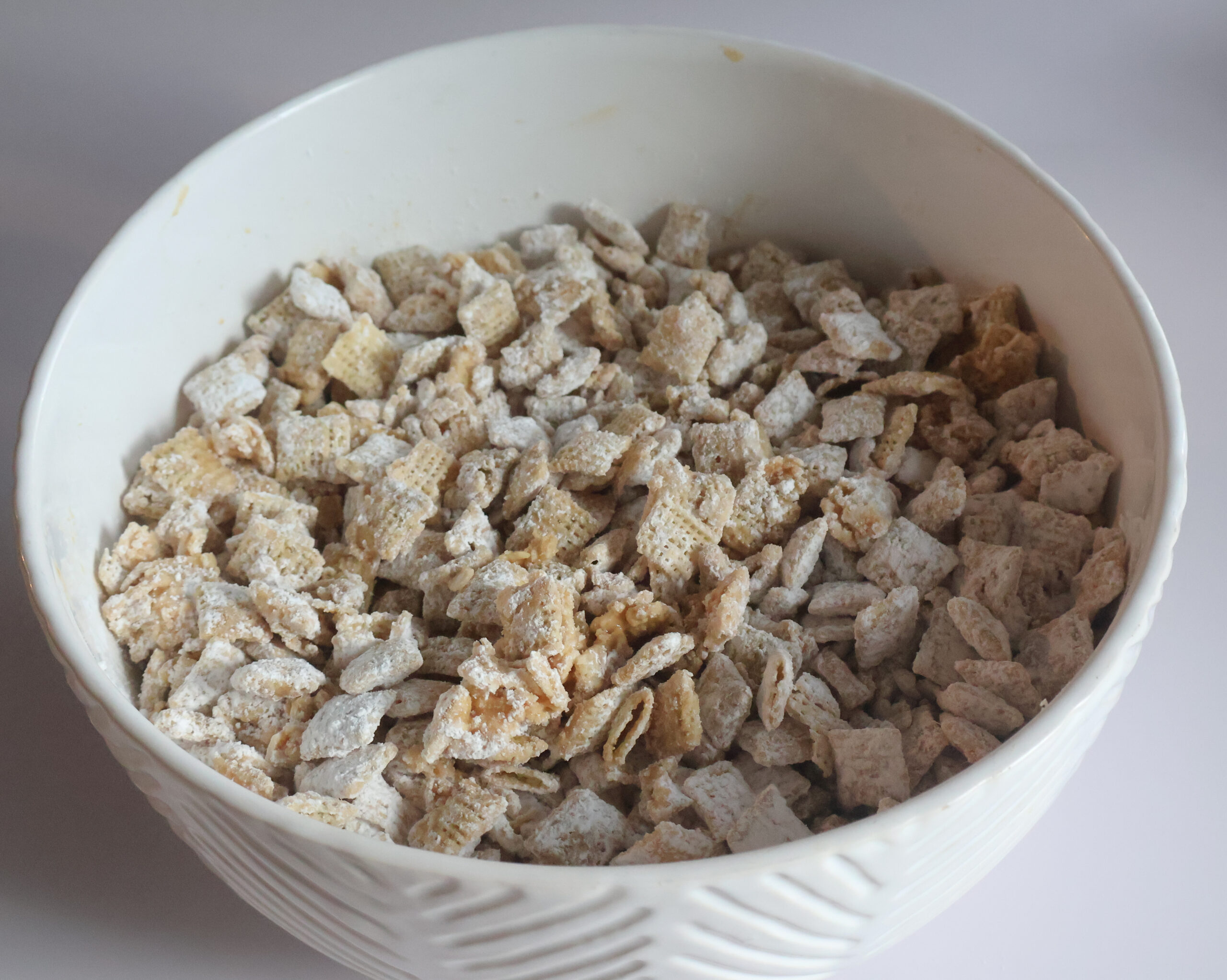 Red White and Blue Firecracker puppy chow mixed together.