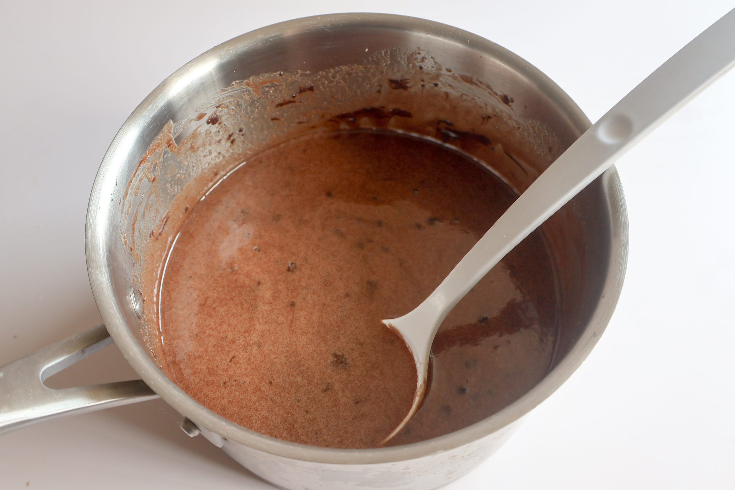 ingredients melted together.
