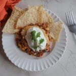 Easy Cheesy Mexican Beef and Rice Casserole